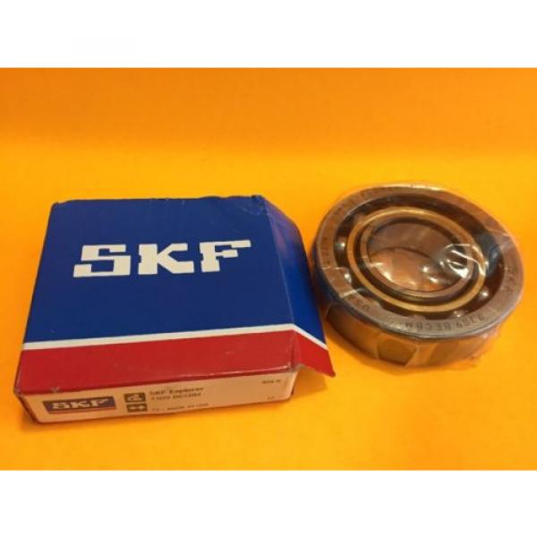 SKF 7309 BECBM Single Row Angular Contact Ball Bearing With Machined Brass Cage #1 image