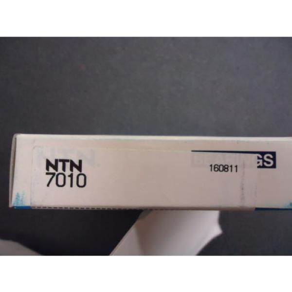 NTN 7010 Angular Contact Ball Bearing. Brand New! #1 image
