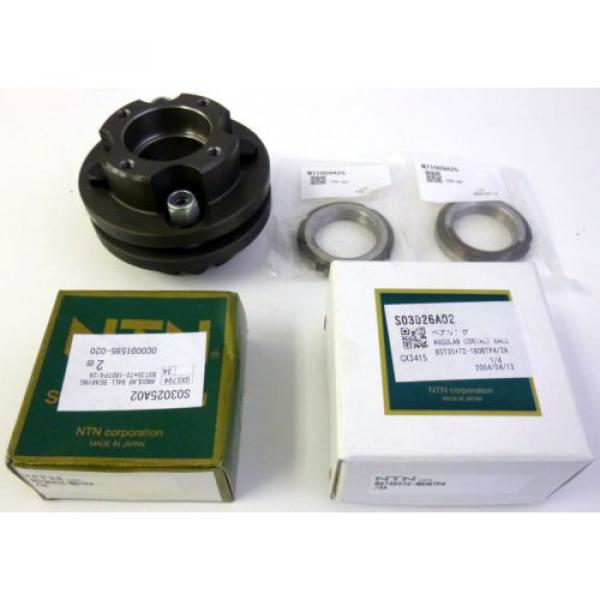 NTN Angular Contact Ball Bearing Kit for Mori Seiki Mill BST35x72-1BDBTP4/2A #1 image