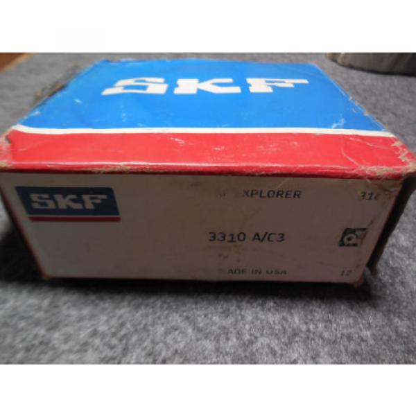NEW SKF 3310 A/C3 Angular Contact Ball Bearing - 50MM X 110MM X 44.4MM Open #1 image
