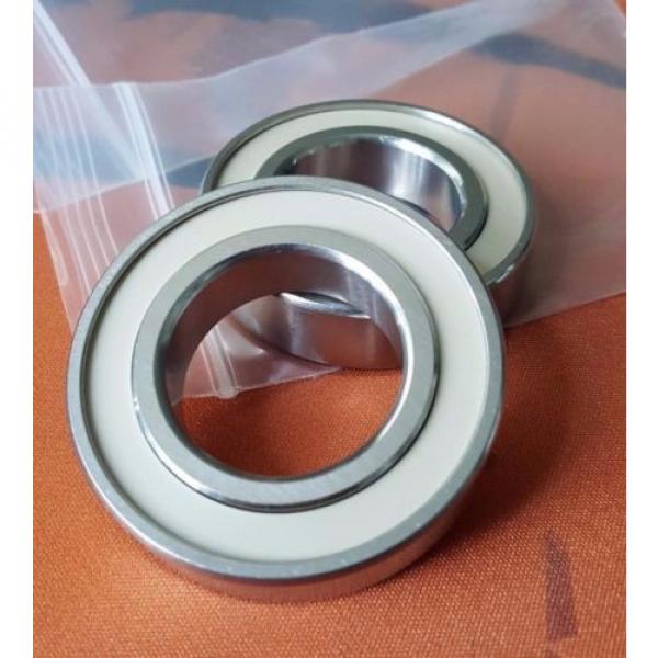 7006 Hybrid Ceramic Steel Angular Contact Ball Bearings ABEC-7 Matched Set #1 image