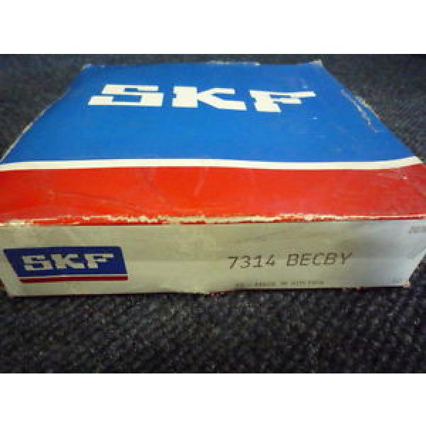SKF 7314 BECBY ANGULAR CONTACT ROLLER BALL BEARING #1 image