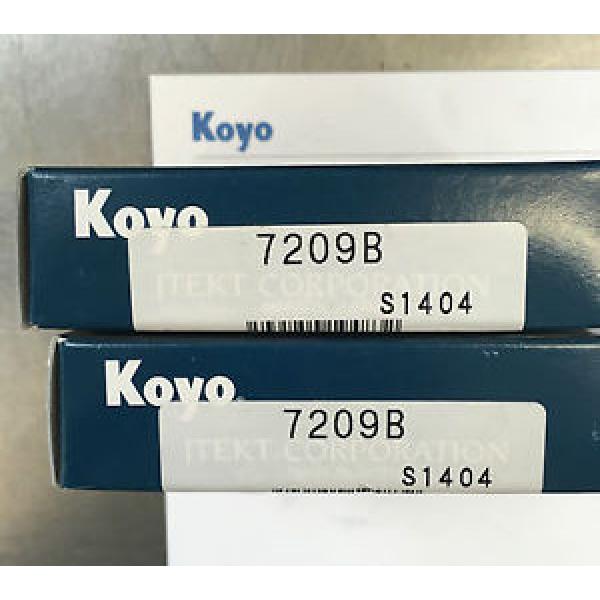Koyo 7209B Angular Contact Ball Bearing Boxed #1 image