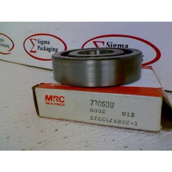 MRC 7306DU Angular Contact Ball Bearing Steel Bearing #1 image