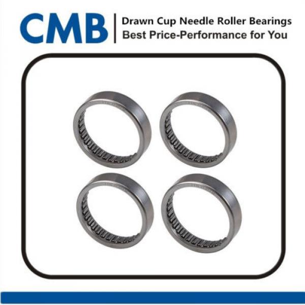4PCS HK4012 Drawn Cup Type Needle Roller Bearing Open End Type 40mmx47mmx12mm #1 image