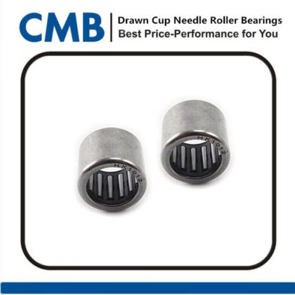20pcs HK1012 Metal Needle Roller Bearing Bearings 10x14x12mm #1 image