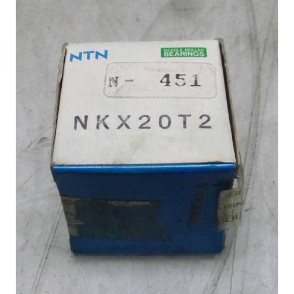 New NTN Needle Roller Bearing, ZU NKX 20 T2, NIB, Warranty #2 image