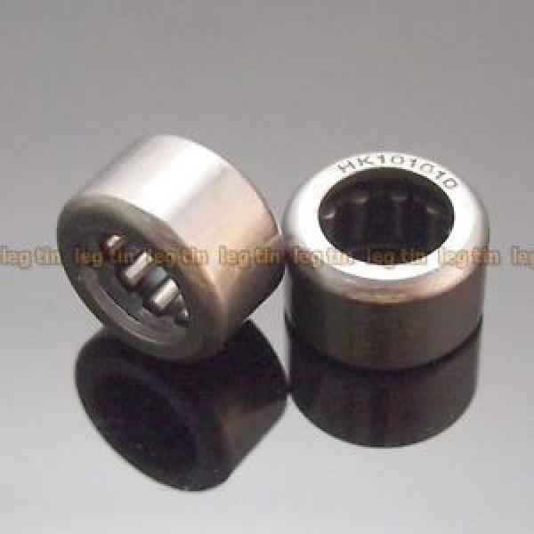 [2 PCS] HK101610 10*16*10 10x16x10 mm Metal Needle Roller Bearing Bearings #1 image