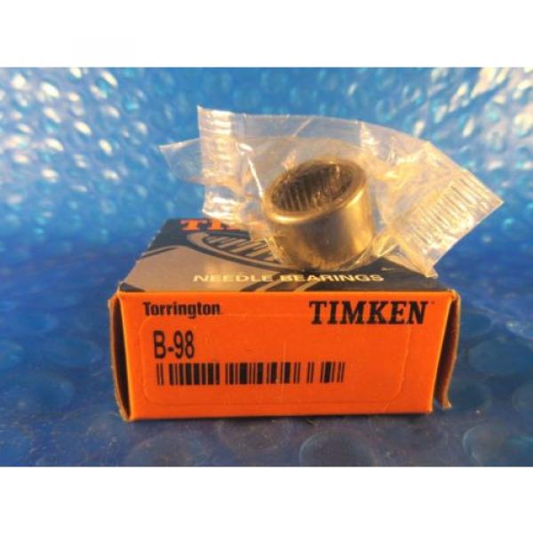Timken B-98, Full Complement Drawn Cup Needle Roller Bearing (Koyo,Torrington) #1 image