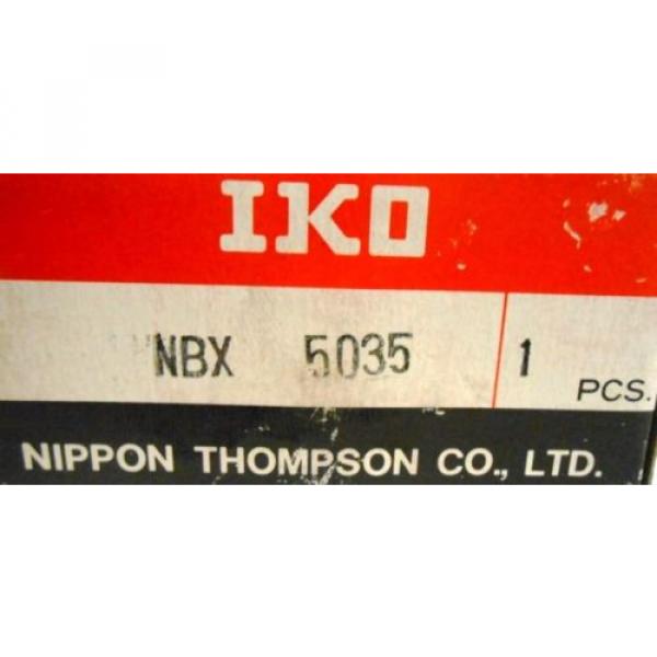 IKO BEARINGS, COMBINED NEEDLE ROLLER BEARING, NBX 5035, 50 X 71.5 X 35MM #2 image