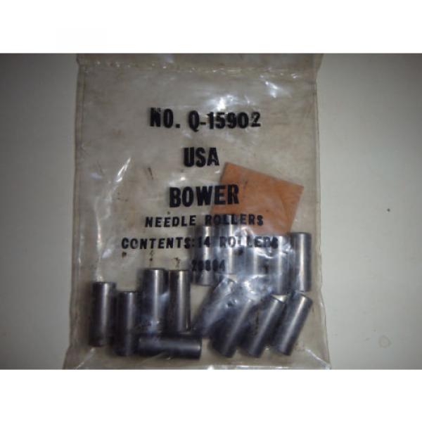 Bower Needle Roller Bearings  (14) Part #Q-15902 New Free Shipping #1 image