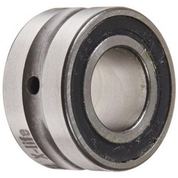 INA NA4901RS Needle Roller Bearing, Precision Ground, Steel Cage, Open End, #1 image