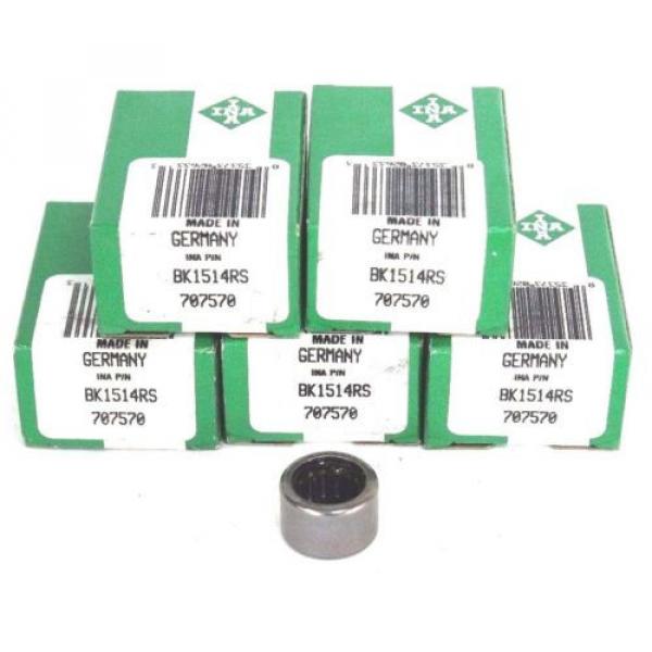 LOT OF 19 NEW INA BK1514RS NEEDLE ROLLER BEARINGS 707570 #1 image