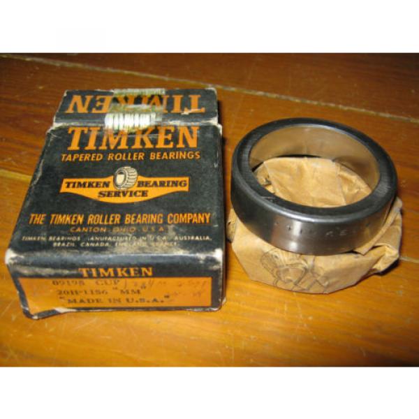 Vintage NOS Timken 09195 Tapered Roller Bearing Race Cup #1 image