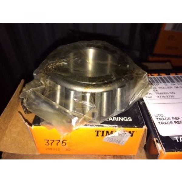 (1) Timken 3776 Tapered Roller Bearing, Single Cone, Standard Tolerance, Straigh #2 image