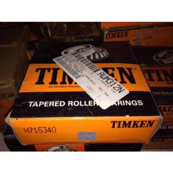 (1) Timken H715340 Tapered Roller Bearing, Single Cone, Standard Tolerance, Stra #1 image