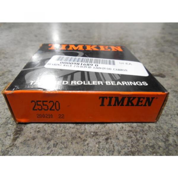 NEW Timken 25520 200210 Tapered Roller Bearing Race Cup #2 image