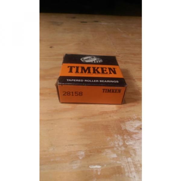 28158 Timken Taper Roller Bearing Single Cone #1 image