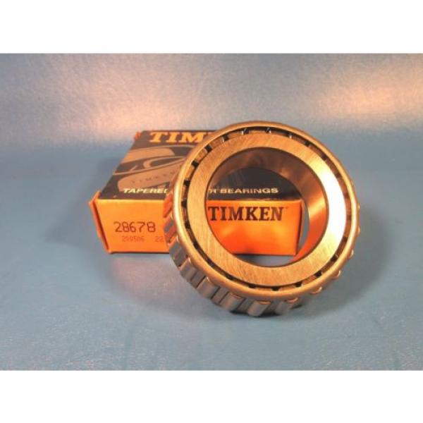 Timken 28678 Tapered Roller Bearing Single Cone,  2&#034; Straight Bore; 0.9690&#034; W #1 image