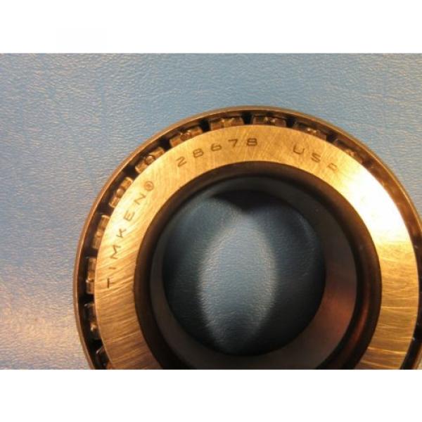 Timken 28678 Tapered Roller Bearing Single Cone,  2&#034; Straight Bore; 0.9690&#034; W #2 image