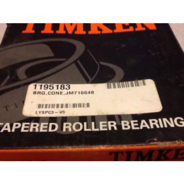 TIMKEN JM716648 Tapered Roller Bearing #3 image