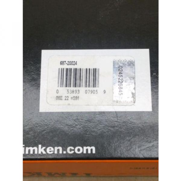 NEW NTN 687 TAPERED ROLLER BEARING CONE PRECISION CLASS STANDARD SINGLE ROW #2 image