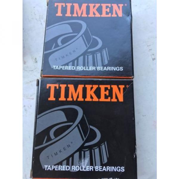 Timken Tapered Roller Bearings NP034946, NP840302 and 2 each 592A brearing races #4 image