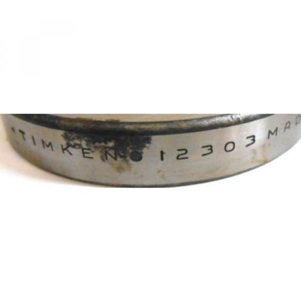 TIMKEN TAPERED ROLLER BEARING CUP 12303, 3.0312&#034; OD, SINGLE CUP #3 image