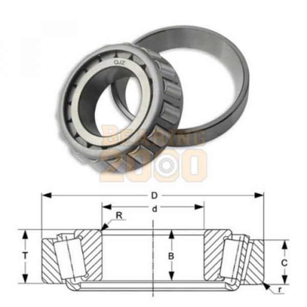 1x 26882-26822 Tapered Roller Bearing Bearing 2000 New Free Shipping Cup &amp; Cone #3 image