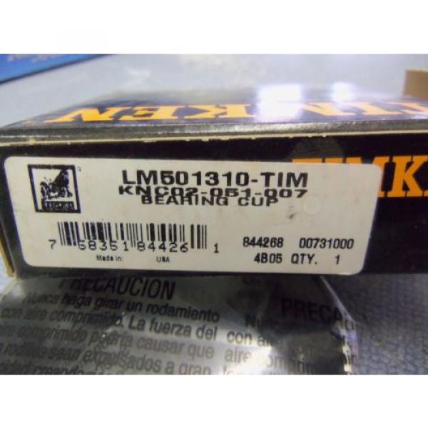 TIMKEN LM501310 TAPERED ROLLER BEARING CUP Race New L@@K FREE Shippng!! #2 image