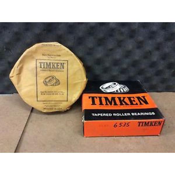 TIMKEN 6535 TAPERED CUP ROLLER BEARING NEW #1 image
