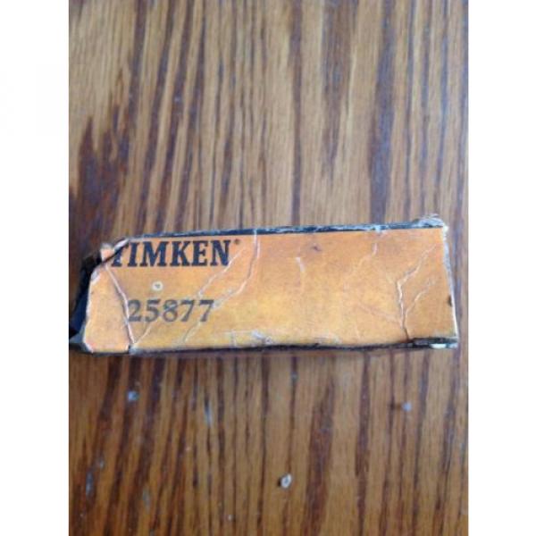 TIMKEN 25877 Tapered Roller Bearings Cone Precision Class Standard Single Row #2 image