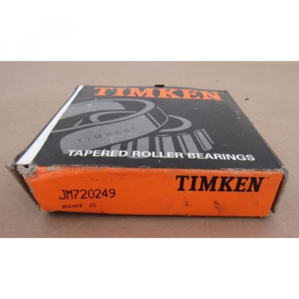 NEW TIMKEN TAPERED ROLLER BEARINGS JM720249  200409 22 TAPER FREE SHIPPING #3 image