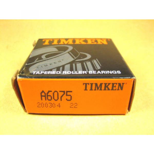 TIMKEN  A6075  Tapered Roller Bearing Cone #1 image