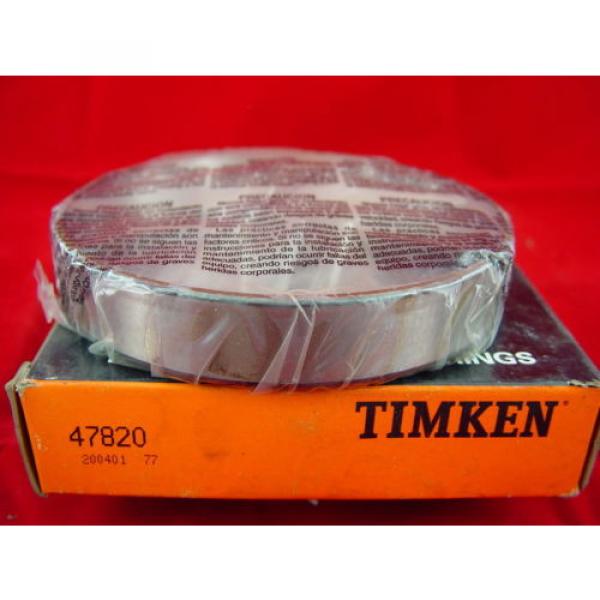Timken 47820 Tapered Roller Bearing Outer Race Cup 5.750&#034; OD, 1.0313&#034; Cup Width #1 image