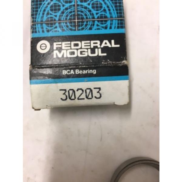 2 NEW FEDERAL MOGUL 30203 TAPERED ROLLER BEARING RACES ONLY #2 image