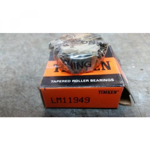 Timken Tapered Roller Bearing &amp; Race (LM11949 &amp; LM11910) #2 image