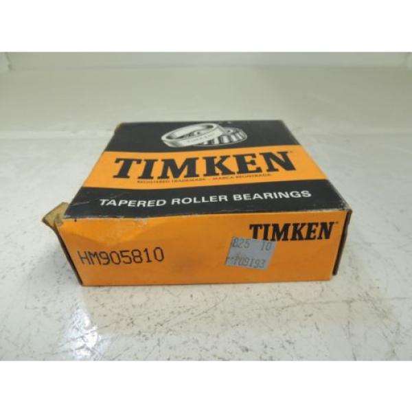 Timken Tapered Roller Bearings HM905810, NIB #3 image