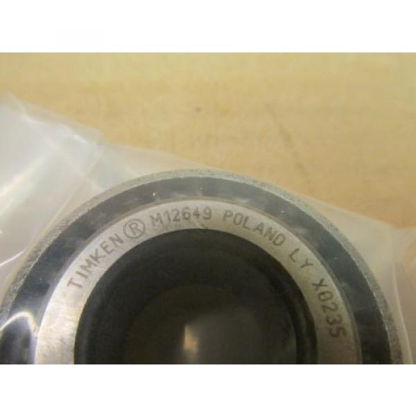NEW TIMKEN M12643 TAPERED ROLLER BEARING M 12643 21.4mm ID 18.4mm Width #2 image
