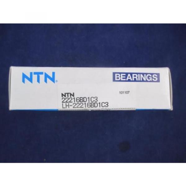 NTN Bearings 22216BD1C3 Spherical Roller Bearing LH-22216BD1C3 #2 image