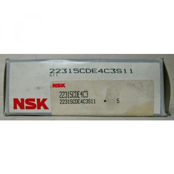 NSK 22218CDE4/C3/S11 - SPHERICAL ROLLER BEARING ***NEW IN BOX*** #4 image
