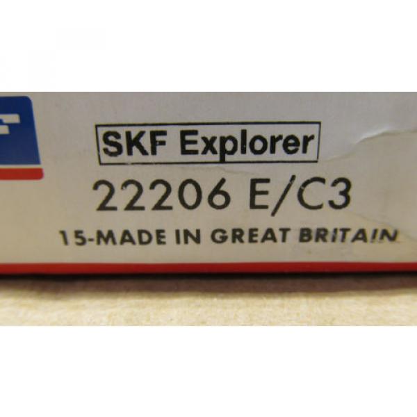 1 SKF 22206 E/C3 22206E/C3 SPHERICAL ROLLER BEARING 30MM ID X 62MM OD X 20MM WI #2 image
