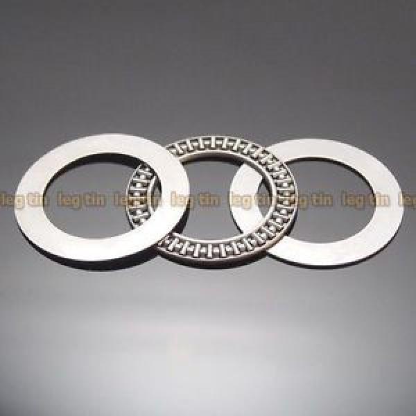 [2 pcs] AXK3552 35x52 Needle Roller Thrust Bearing complete with 2 AS washers #1 image
