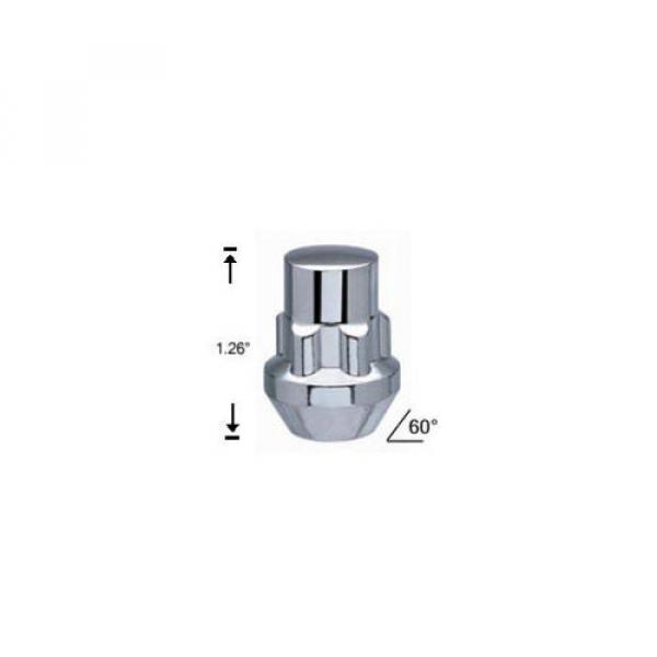 LUG WHEEL LOCK NUTS 14x1.5 BULGE ACORN LOCKING 14x1.50 CHEVROLET GMC #2 image