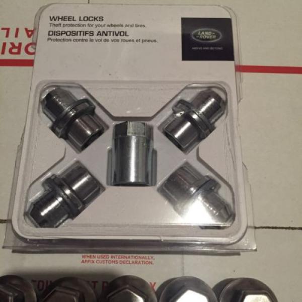 2006 And Up Range Rover 19&#034; 20&#034; OEM Lug Nuts X20 For OE RIMS 14X1.5MM With Locks #3 image