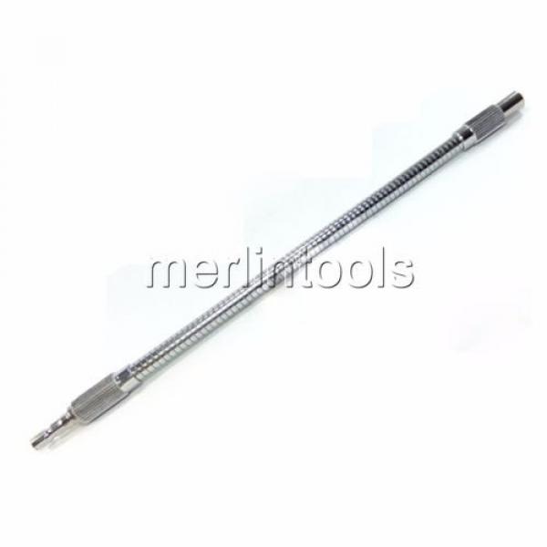 300mm/11.8&#034; Flexible shaft connecting Rod Sleeve Drill Screwdriver 1/4&#034; Adaptor #1 image