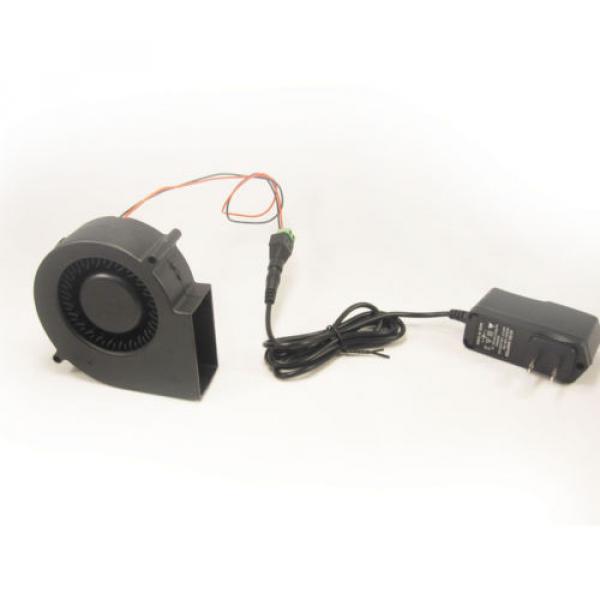 120mm 30mm New Blower 120V AC Adapter 28CFM Computer PC Fan Sleeve Brg 1204* #2 image