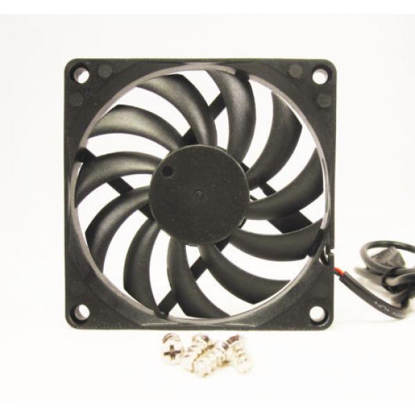 New 80mm 10mm Case Fan Kit 120VAC 17CFM USB A Adapter Cooling 8010 Sleeve 1438* #5 image