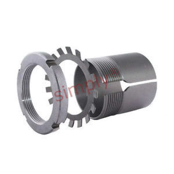 H322E Budget Adaptor Sleeve with Lock Nut and Locking Device for 100mm Shaft #1 image