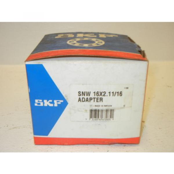 SKF SNW 16X2.11/16 NEW BEARING ADAPTER SLEEVE SNW16X21116 #3 image